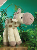 James C Brett Crochet Pattern JB401 Flutterby chunky Giraffe Toy